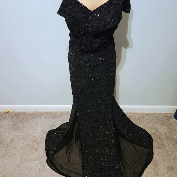 Night Way Collections | Dresses | Night Way Collections Sparkling Black Maxi Dress | Poshmark Night Way Collections | Dresses | Night Way Collections Sparkling Black Maxi Dress | Poshmark